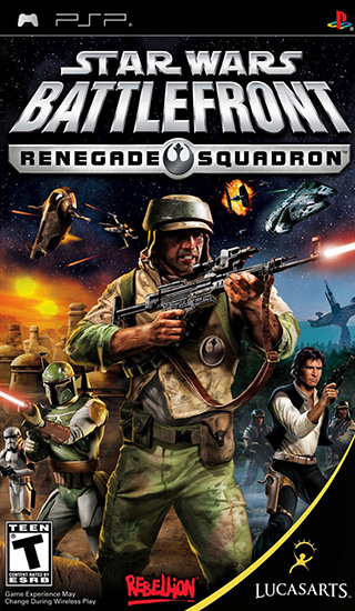 Игра для PSP: Star Wars Battlefront Renegade Squadron (2007/ENG/PSP)