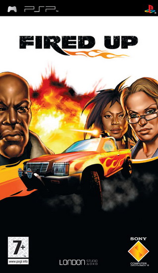 Игра для PSP: Fired Up (PSP/ENG) + UA-IX