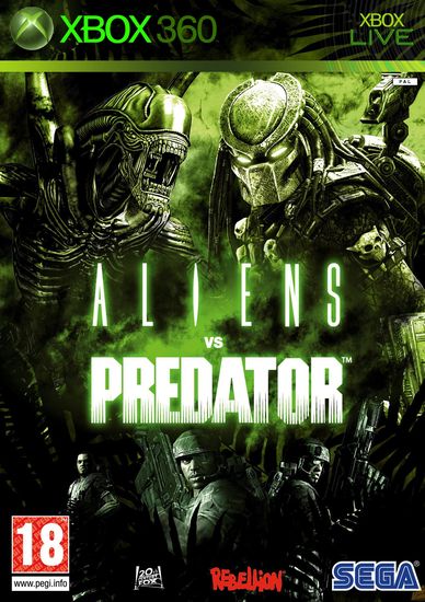 Aliens vs. Predator (2010/RUS/ENG/RF) XBOX360