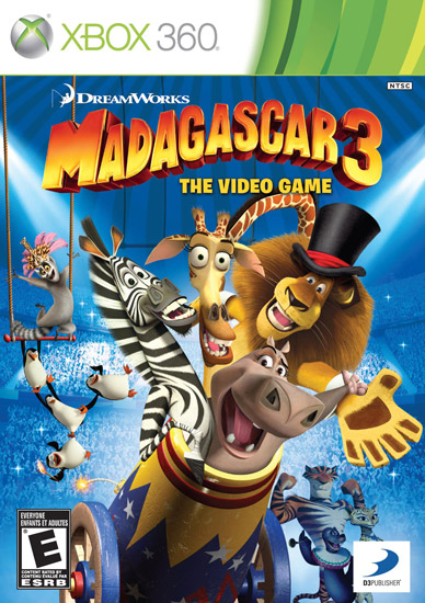 Madagascar 3: The Video Game (2012/RF/RUS) XBOX 360