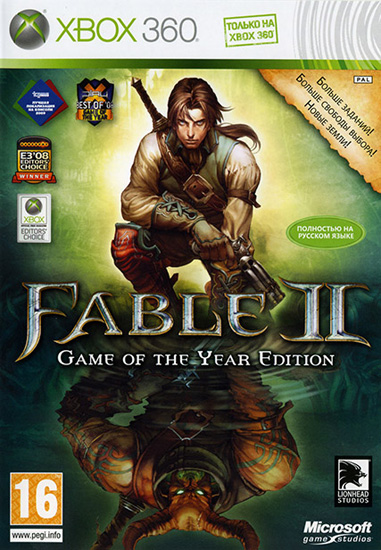 Fable II 2: Game of the Year Edition Region Free (2009/RUS/Region Free) XBOX 360